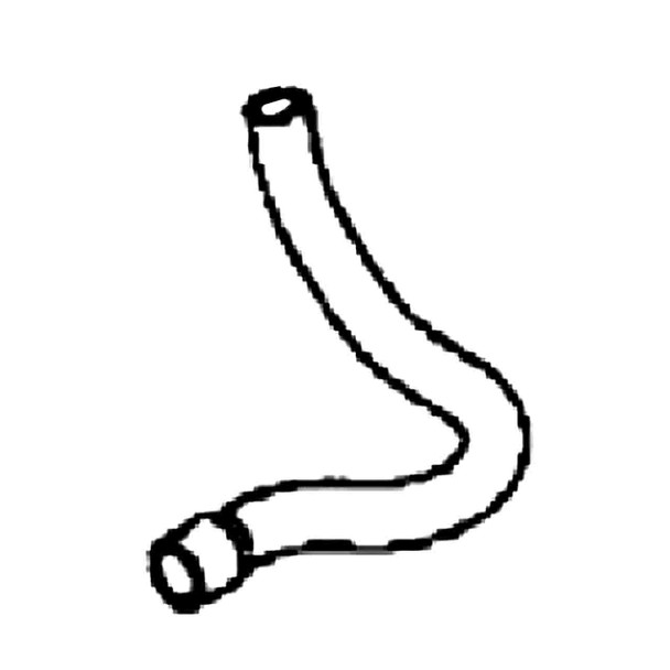 Hustler OEM 310161510 - LOWER COOLANT HOSE - Hustler Original Part