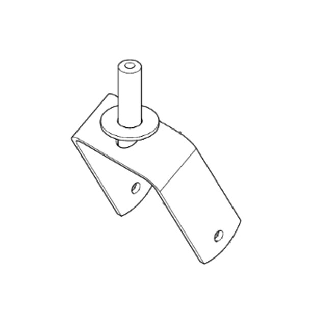 Hustler OEM 124653-1 - CASTER FORK W/A - Hustler Original Part