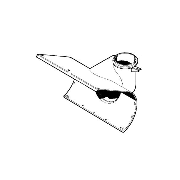 Briggs and Stratton OEM 7072568SM - WELD AUGER HOUSING - Briggs and Stratton Original Part