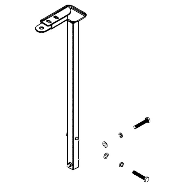 Briggs and Stratton OEM 771864 - KIT-BRACKET CHUTE ROTATION Briggs and Stratton Original Part - Image 1