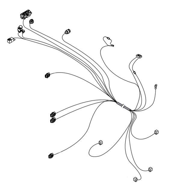 Scag OEM 486515 - WIRE HARNESS STTII-CH-EFI - Scag Original Part Scag OEM 486515 - WIRE HARNESS STTII-CH-EFI - Scag Original Part