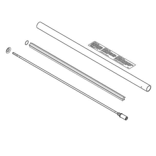 Echo OEM P021052730 - MAIN PIPE (FOR 3FT EXTENSION) - Echo Original Part Echo OEM P021052730 - MAIN PIPE (FOR 3FT EXTENSION) - Echo Original Part