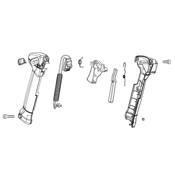 Echo OEM P100006090 - THROTTLE ASSEMBLY - Echo Original Part