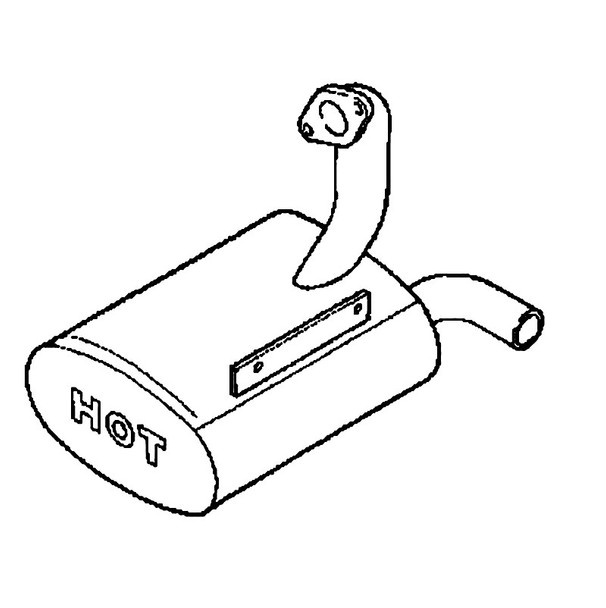 Kohler OEM 12 068 19-S - MUFFLER - Kohler Original Part