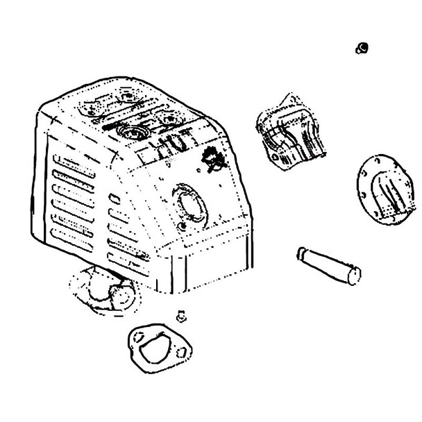 Kohler OEM 18 068 20-S - MUFFLER ASSEMBLY - Kohler Original Part