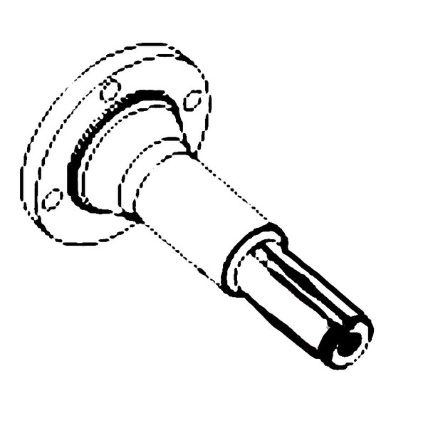 Kohler OEM 24 144 55-S - SHAFT; FRONT DRIVE - Kohler Original Part