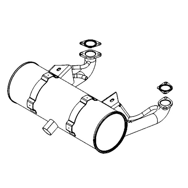 Kohler OEM 62 068 31-S - KIT; MUFFLER - Kohler Original Part