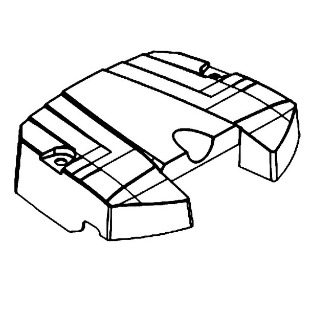 Kohler OEM 62 096 17-S - COVER; AIR CLEANER - Kohler Original Part