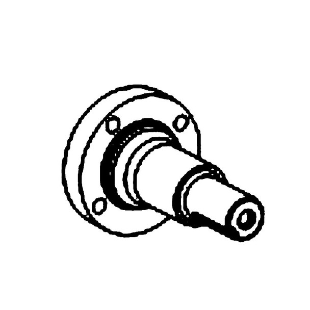 Kohler OEM 62 144 09-S - SHAFT; FRONT DRIVE - Kohler Original Part