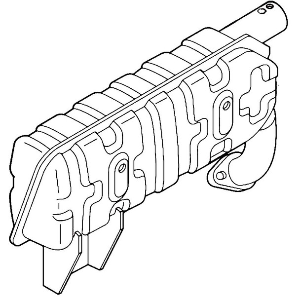 Kohler OEM 63 068 02-S - MUFFLER - Kohler Original Part