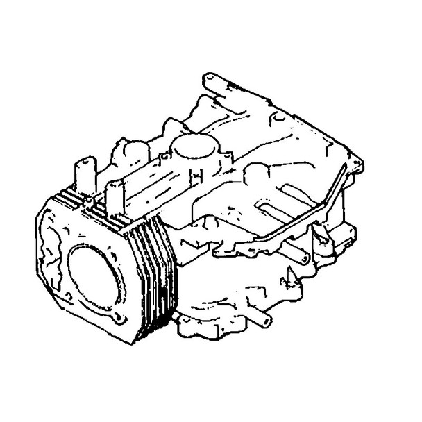 Kohler OEM 12 522 50 - CV460 SHORT BLOCK ASSEMBLY - Kohler Original Part