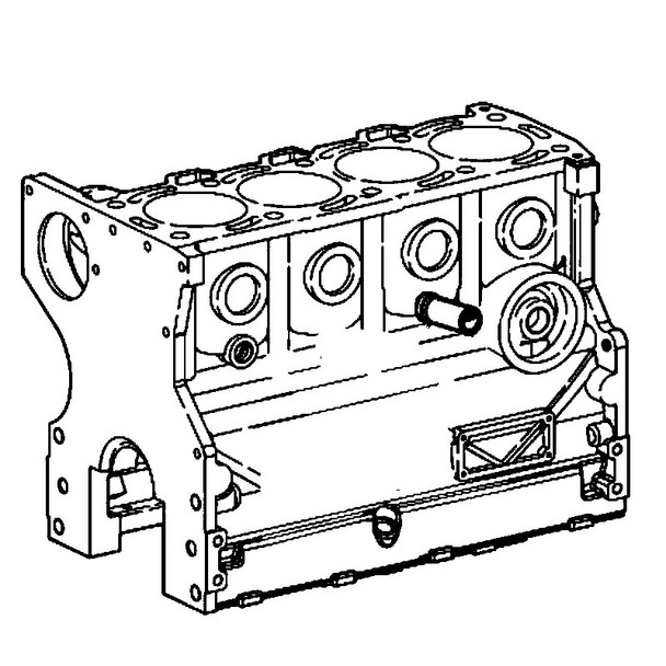 Kohler OEM ED0015109140-S - CRANKCASE ASSEMBLY TWO CYLINDER - Kohler Original Part