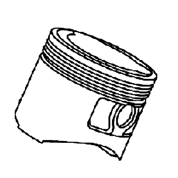 Kohler OEM 33 058 06-S - PISTON (0.50MM 0/S) - Kohler Original Part Kohler OEM 33 058 06-S - PISTON (0.50MM 0/S) - Kohler Original Part
