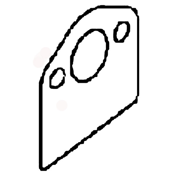 Kohler OEM 33 265 01-S - DEFLECTOR; GASKET - Kohler Original Part