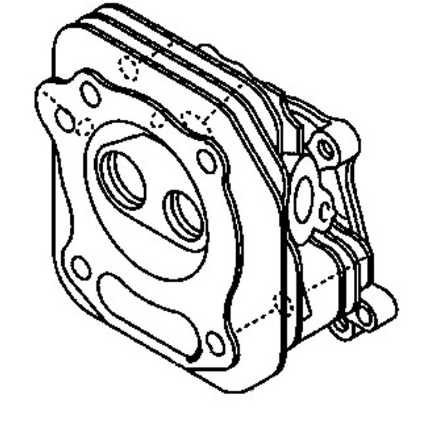 Kohler OEM 33 318 01-S - HEAD; CYLINDER - Kohler Original Part