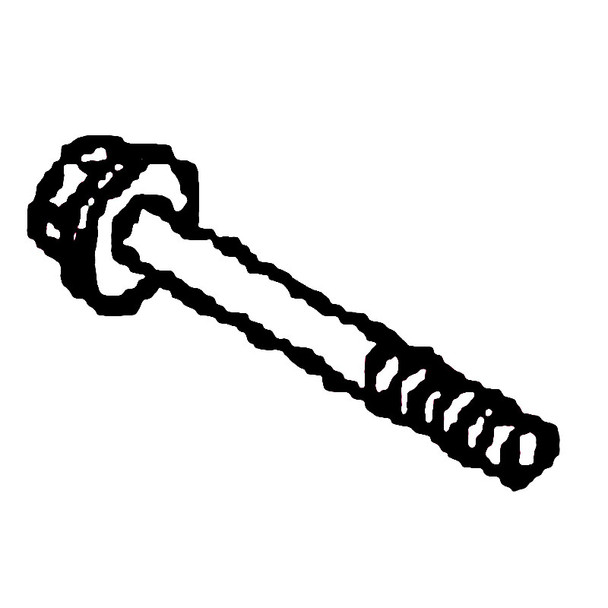 Kohler OEM 25 086 513-S - SCREW - BOLT FLANGE - Kohler Original Part