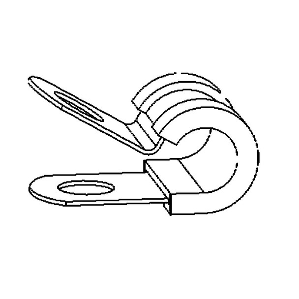 Honda OEM 17877-ZX2-000AH - CLAMP CABLE -  Honda Original Part Honda OEM 17877-ZX2-000AH - CLAMP CABLE -  Honda Original Part