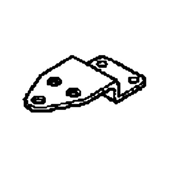 Honda OEM 17852-ZV4-910 - PLATE STEERING -  Honda Original Part Honda OEM 17852-ZV4-910 - PLATE STEERING -  Honda Original Part