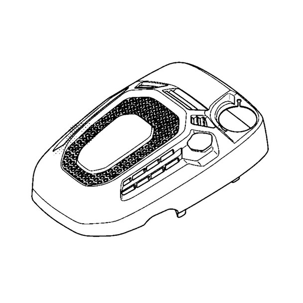 Honda OEM 19721-Z9W-010ZD - COVER TOP R280 -  Honda Original Part