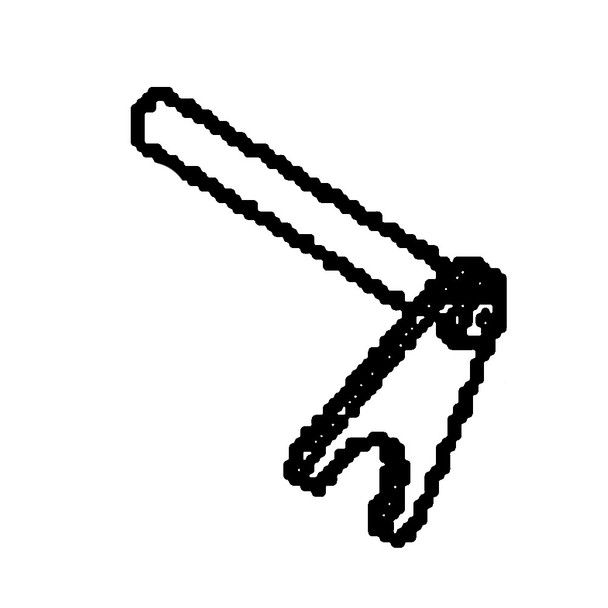 Honda OEM 24110-V20-003 - SHAFT SHIFT FORK(A) -  Honda Original Part