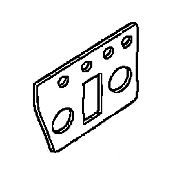 Honda OEM 31408-ZC2-E31 - MARK A C. OUT -  Honda Original Part
