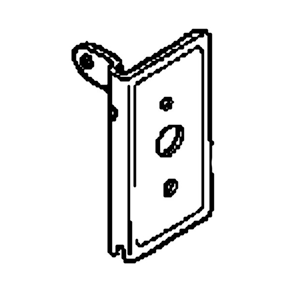 Honda OEM 31415-ZB5-831ZA - BRACKET NH192M -  Honda Original Part Honda OEM 31415-ZB5-831ZA - BRACKET NH192M -  Honda Original Part