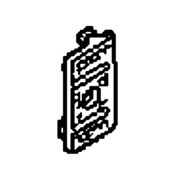 Honda OEM 41105-ZY6-000 - SCREEN LEFT WATER -  Honda Original Part