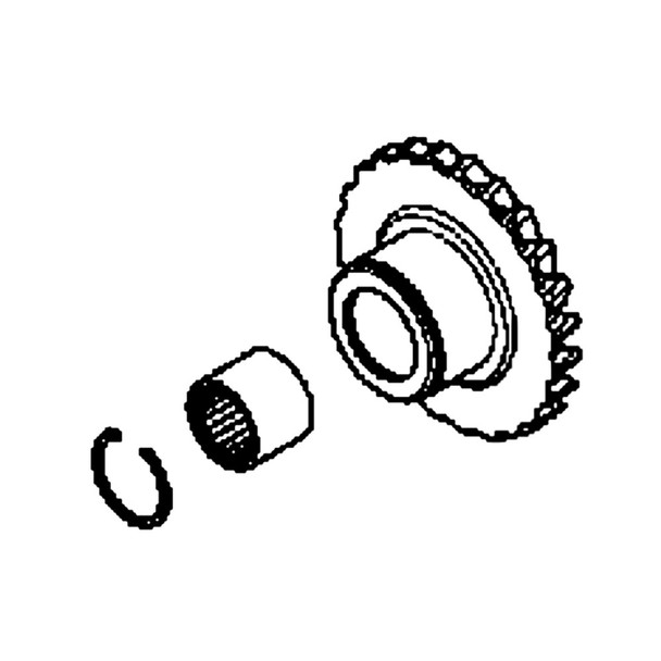 Honda OEM 41140-ZX2-C00 - GEAR BEVEL (24TEETH) -  Honda Original Part  ** SUPERSEDED TO 06400-ZX2-C00 **