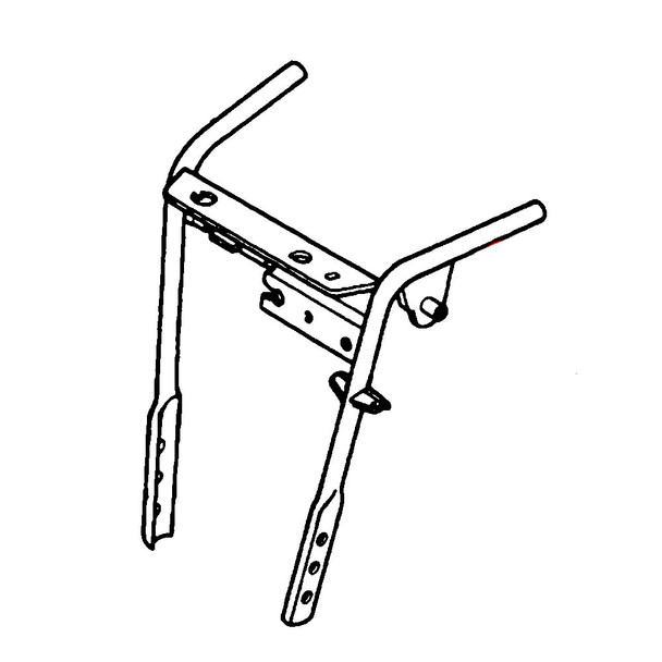 Honda OEM 53150-743-610 - HANDLE (UPPER) -  Honda Original Part