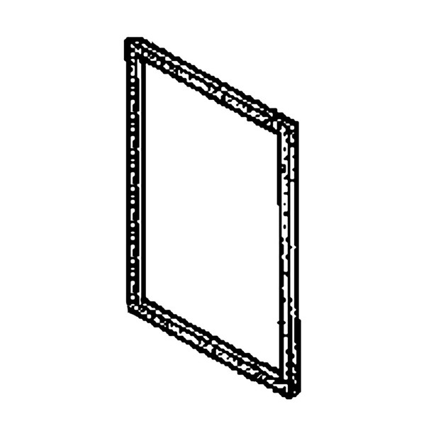 Honda OEM 63153-ZA0-800 - RUBBER -  Honda Original Part