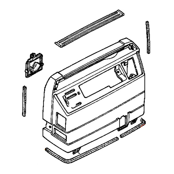 Honda OEM 63300-ZA8-010 - COVER ASSEMBLY FR  -  Honda Original Part