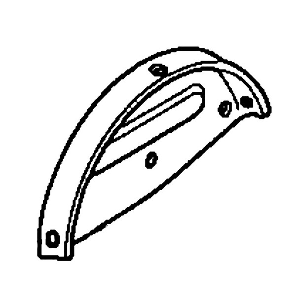 Honda OEM 76550-777-960ZB - COVER R280 -  Honda Original Part