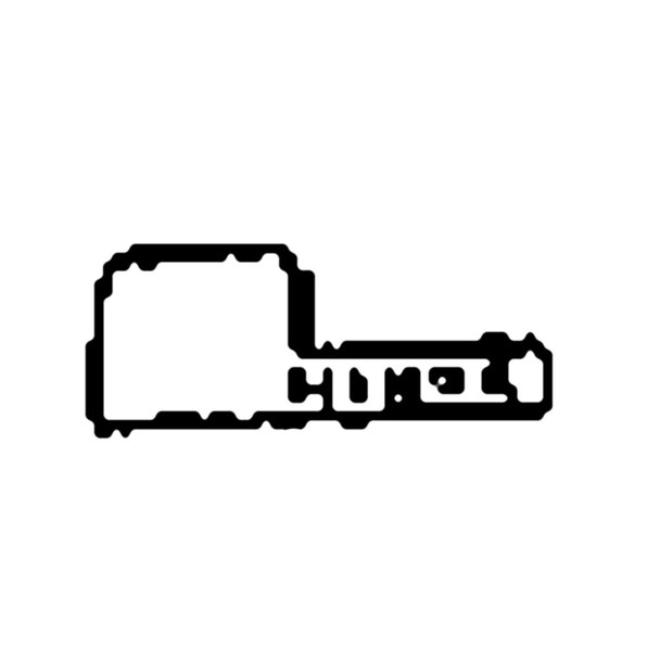 Honda OEM 87121-ZV0-C00 - MARK REAR -  Honda Original Part