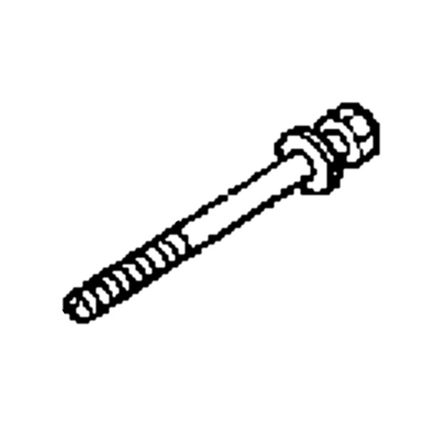 Honda OEM 90008-ZW1-000 - BOLT-WASHER (10X112) -  Honda Original Part  ** SUPERSEDED TO 90008-ZW1-003 **