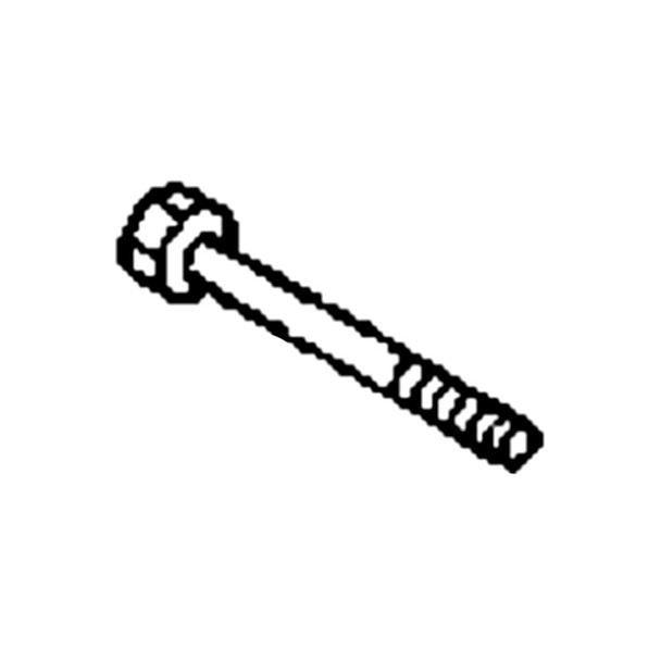 Honda OEM 92201-06050-0H - BOLT HEXAGONAL (6X50) -  Honda Original Part