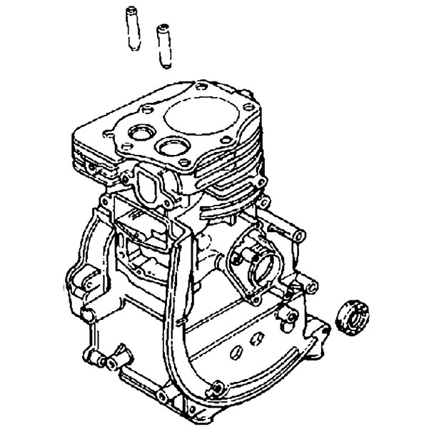 Honda OEM 12000-ZG0-U00 - CYLINDER ASSEMBLY -  Honda Original Part