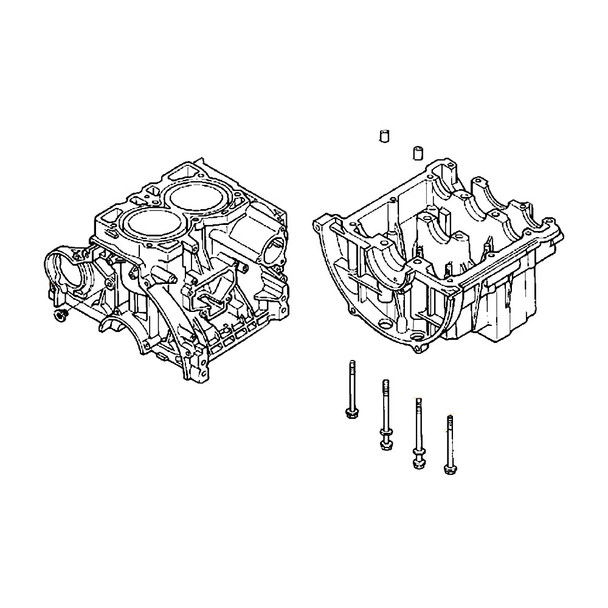 Honda OEM 12000-ZG8-407 - BLOCK CYLINDER -  Honda Original Part