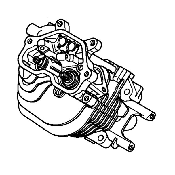 Honda OEM 12120-Z6L-902 - CYLINDER HEAD (#2) -  Honda Original Part