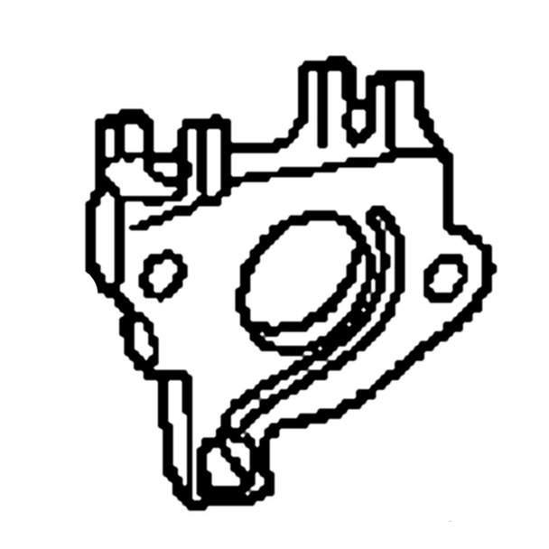 Honda OEM 16211-Z8T-000 - INSULATOR CARBURETOR -  Honda Original Part