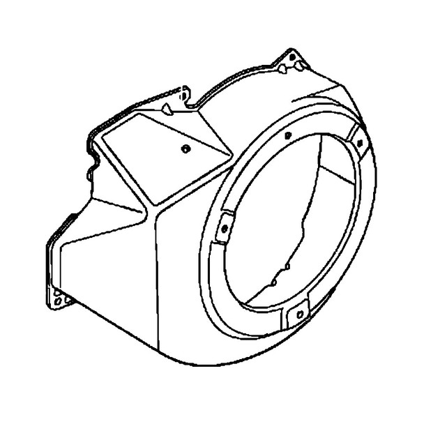Honda OEM 19610-ZE2-700ZH - FAN COVER Y131 (YELLOW) -  Honda Original Part