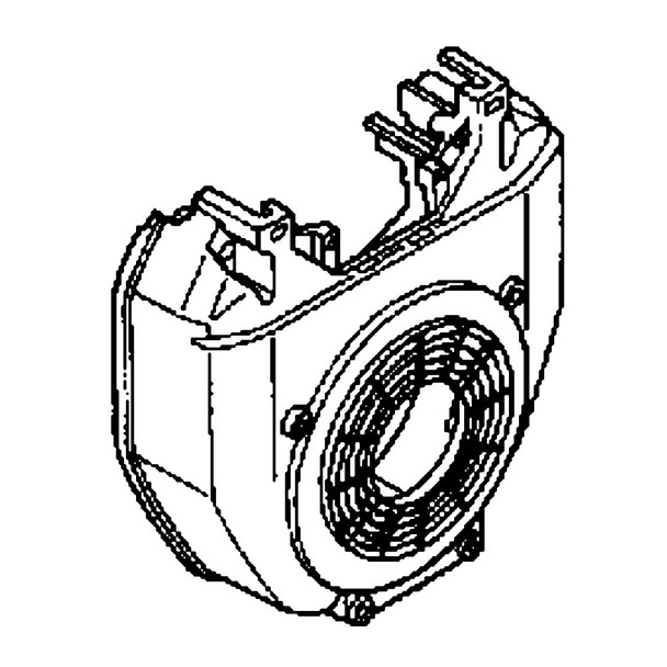 Honda OEM 19611-ZJ1-860ZC - COVER FAN R280 -  Honda Original Part Honda OEM 19611-ZJ1-860ZC - COVER FAN R280 -  Honda Original Part
