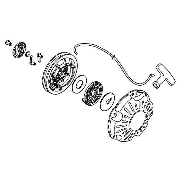 Honda OEM 28400-ZDD-305ZA - STARTER ASSEMBLY NH1 -  Honda Original Part