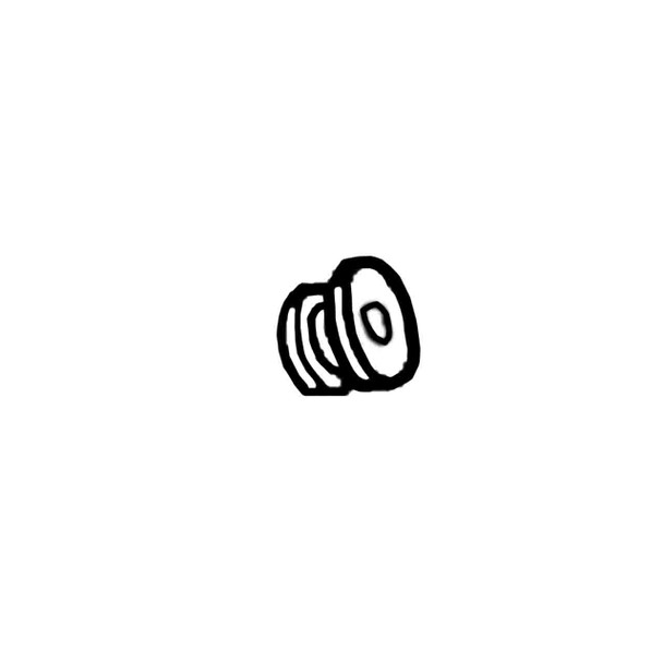 Honda OEM 80101-166-000 - GROMMET WIRE -  Honda Original Part