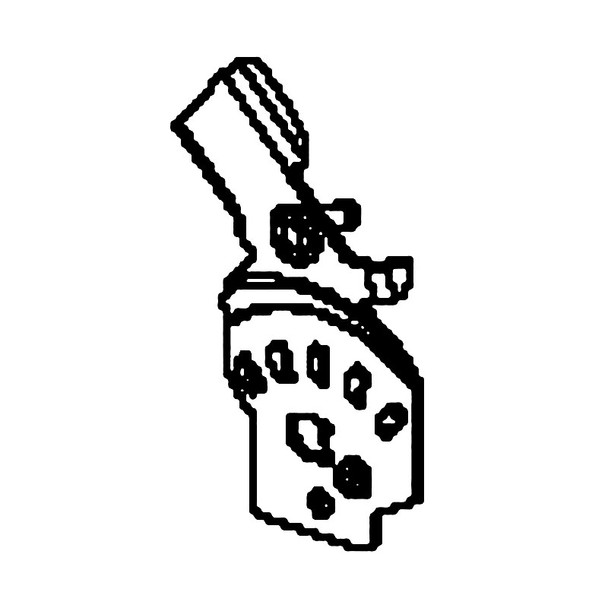 Husqvarna OEM 587332702 - Bracket Assembly Handle Rt.479 - Husqvarna Original Part PACK OF 5