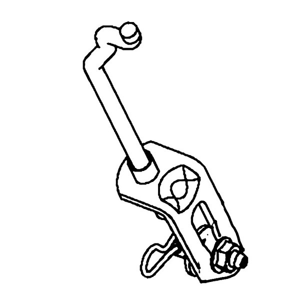 Husqvarna OEM 589464802 - Link Assembly Lift Rear 10.951 Black - Husqvarna Original Part