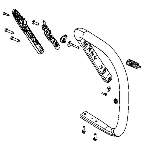 Husqvarna OEM 593202802 - Handle System Xpg - Husqvarna Original Part
