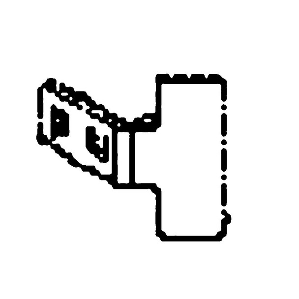 Husqvarna OEM 593634304 - Stop Deck Ez+ Black - Ms431 - Husqvarna Original Part