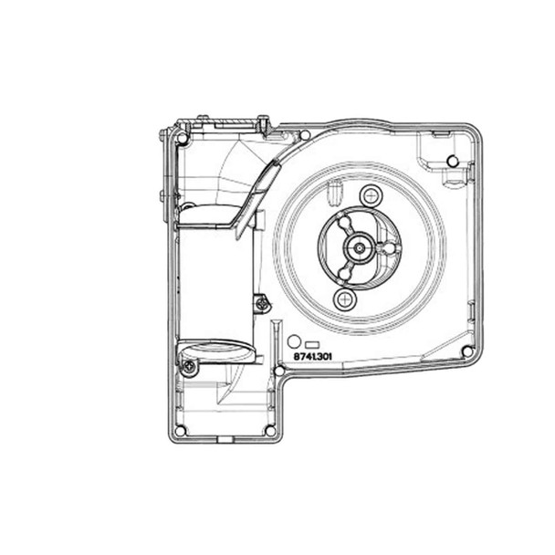 Kohler OEM ED0087413120-S - SUPP FILTER PRESA AR A DIST C - Kohler Original Part