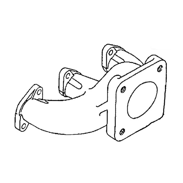 TORO 100-1938 - MANIFOLD EXHAUST - Original OEM part