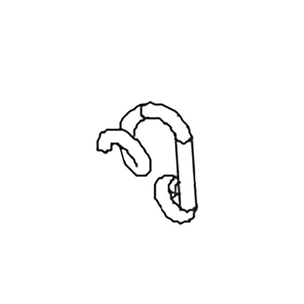 TORO 104-2405 - GUIDE-CABLE - Original OEM part